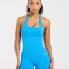 Enhance Seamless Halterneck Top