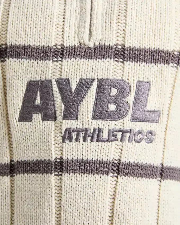 Athletics Oversized Knitted 1/4 Zip