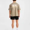 Athletics Script Oversized T Shirt