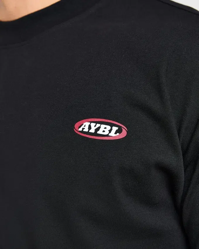 Athletics Script Oversized T Shirt