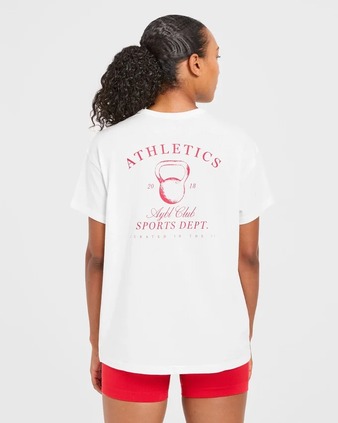 Athletics Sport Dept Oversized T Shirt