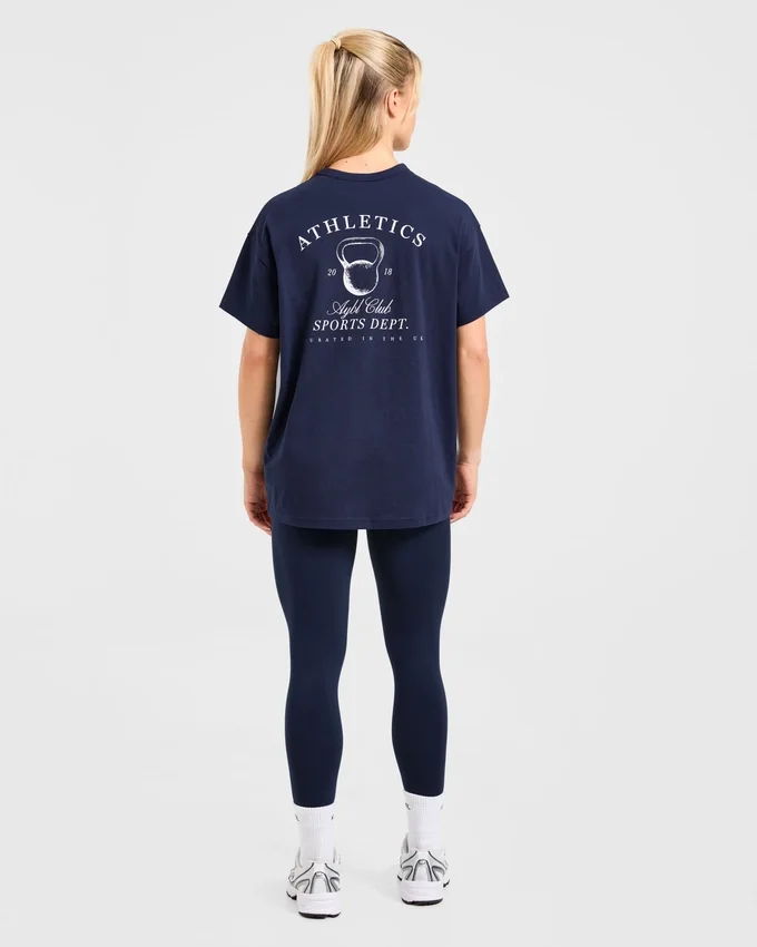 Athletics Sport Dept Oversized T Shirt
