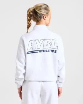 Athletics Track Oversized 1/4 Zip Pullover