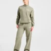 Athletics Track Oversized 1/4 Zip Pullover