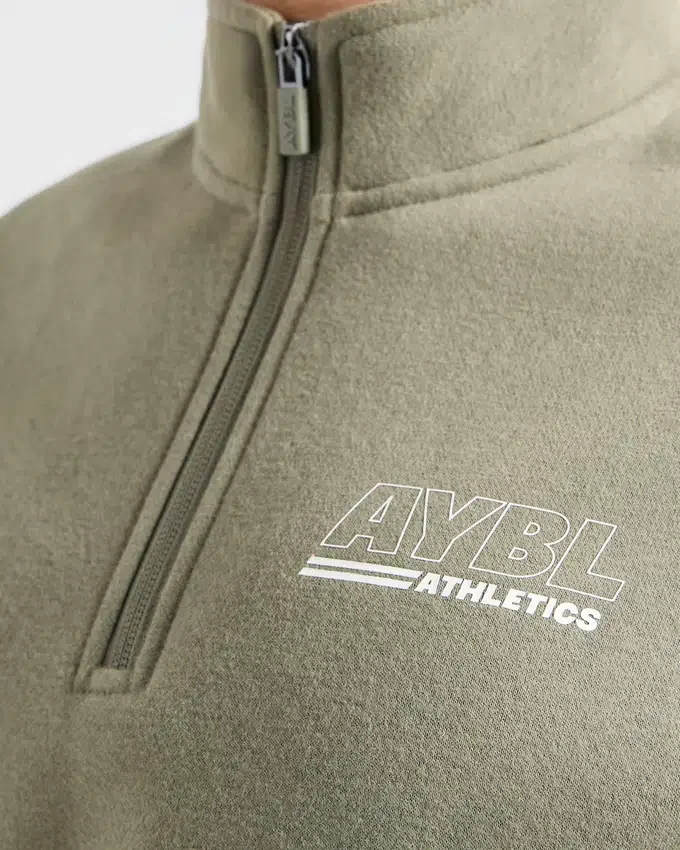 Athletics Track Oversized 1/4 Zip Pullover