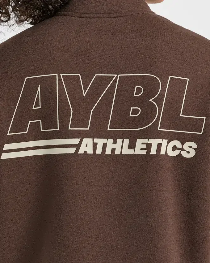 Athletics Track Oversized 1/4 Zip Pullover