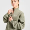 Athletics Track Oversized 1/4 Zip Pullover