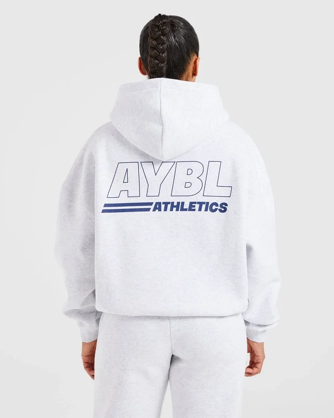 Athletics Track Oversized Hoodie