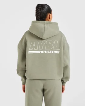 Athletics Track Oversized Hoodie