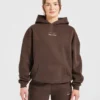 Athletics Track Oversized Hoodie