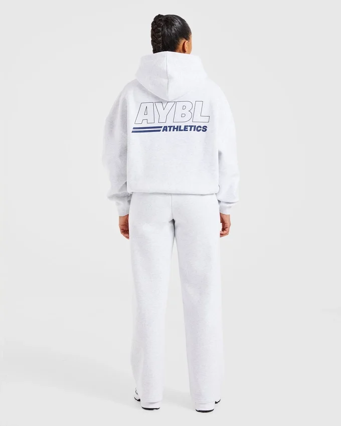 Athletics Track Oversized Straight Leg Joggers