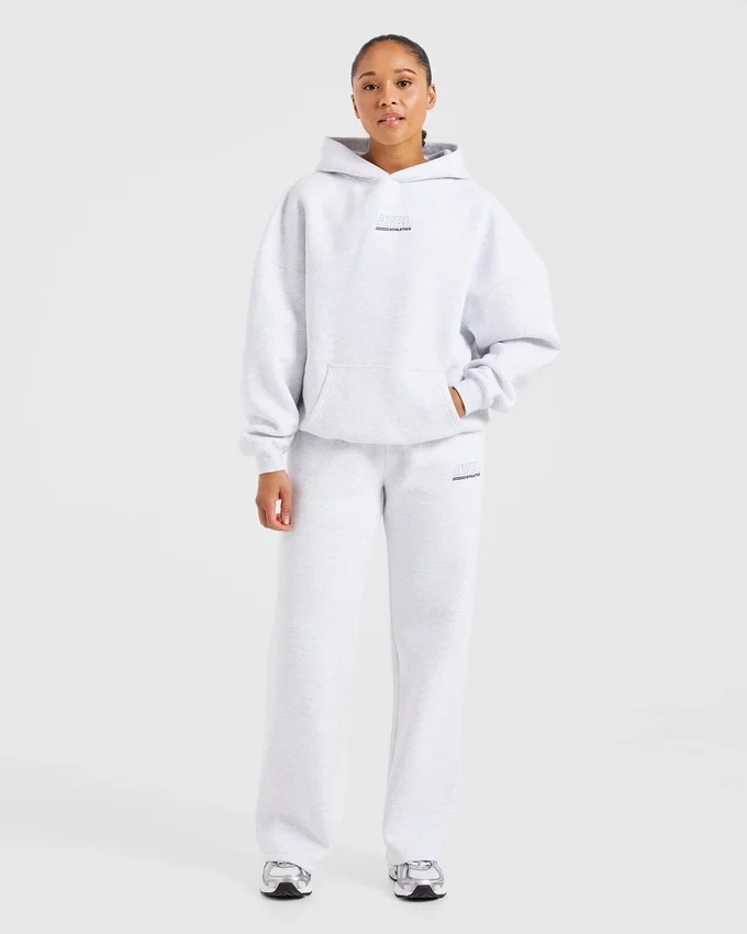 Athletics Track Oversized Straight Leg Joggers