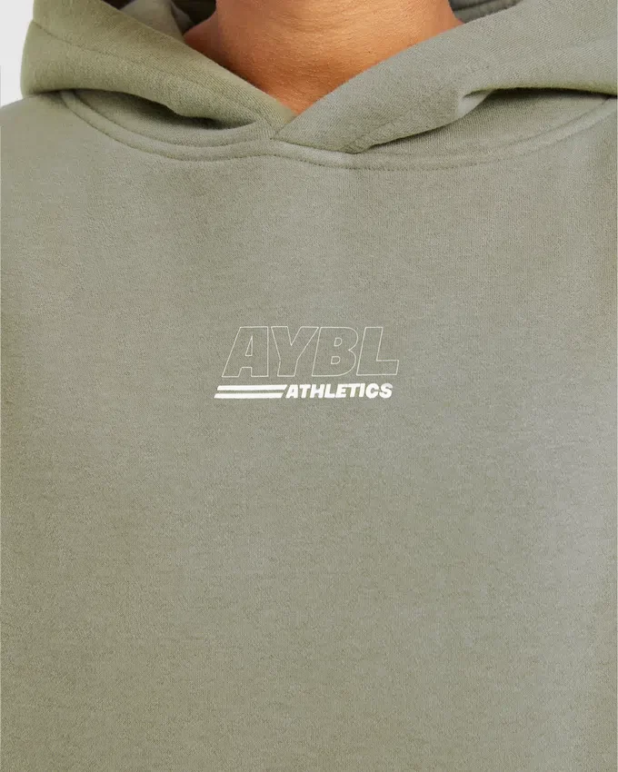 Athletics Track Oversized Hoodie