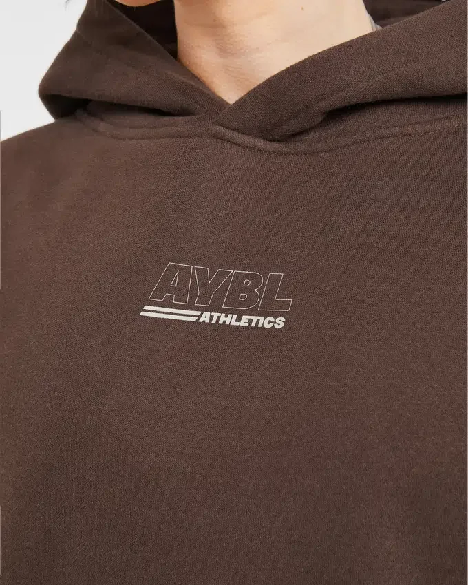 Athletics Track Oversized Hoodie