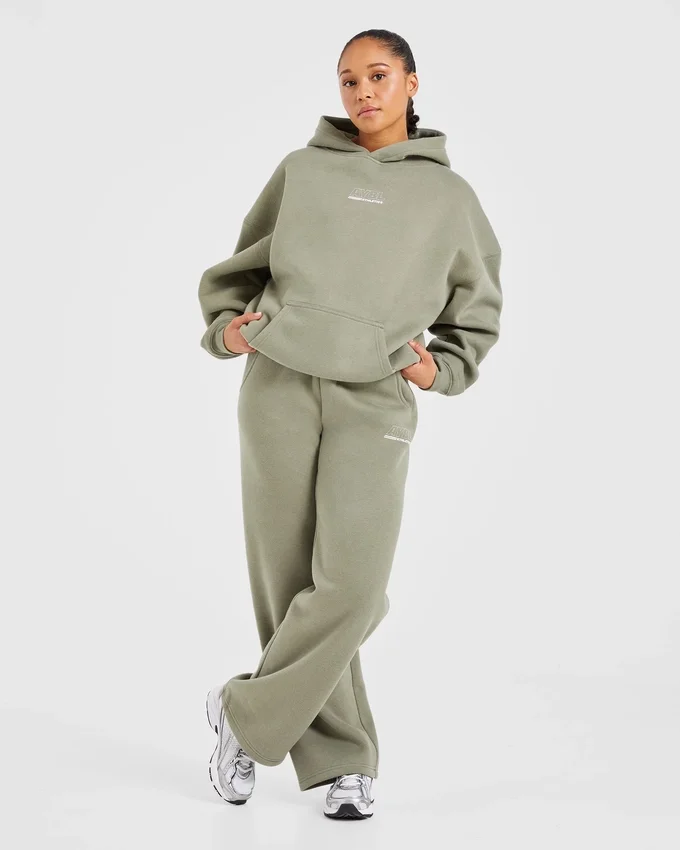 Athletics Track Oversized Hoodie