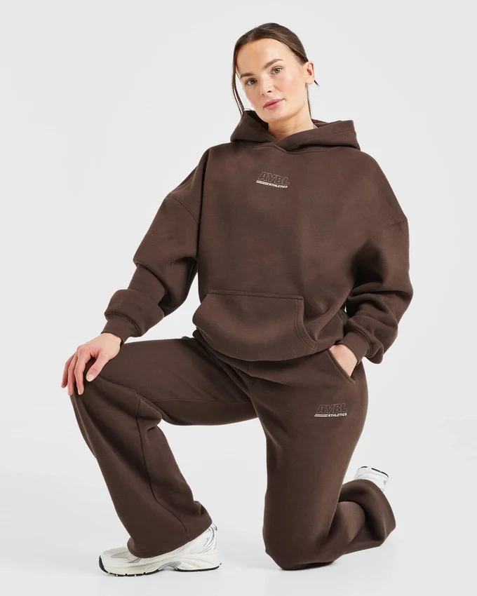 Athletics Track Oversized Hoodie
