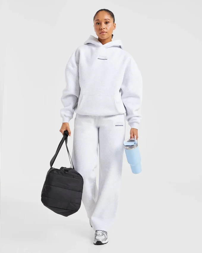 Athletics Track Oversized Straight Leg Joggers