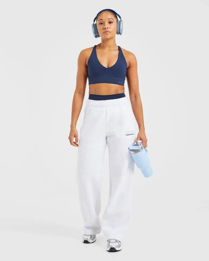Athletics Track Oversized Straight Leg Joggers