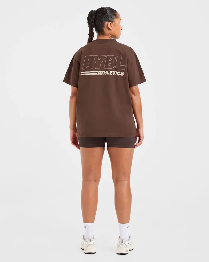 Athletics Track Oversized T Shirt