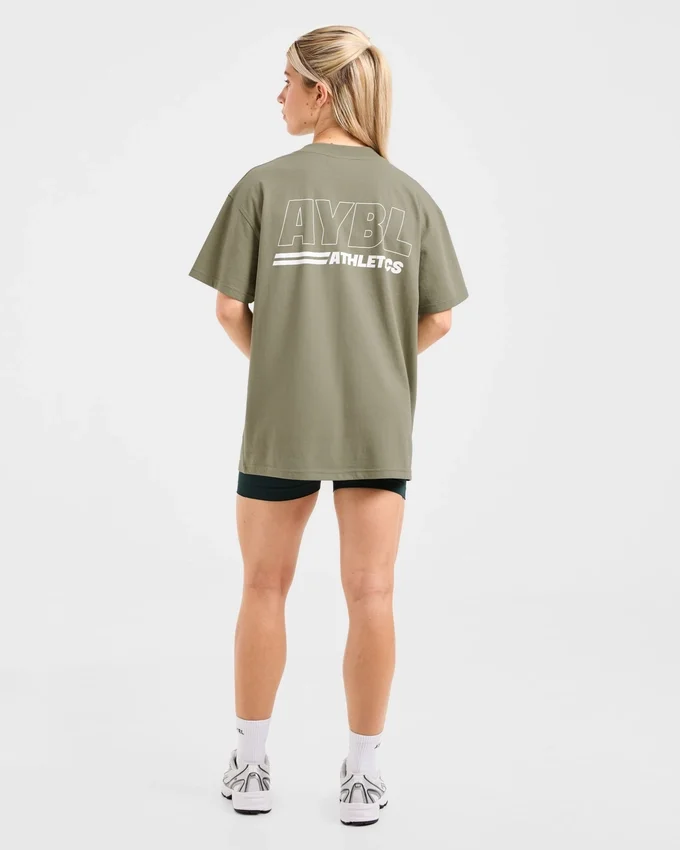 Athletics Track Oversized T Shirt
