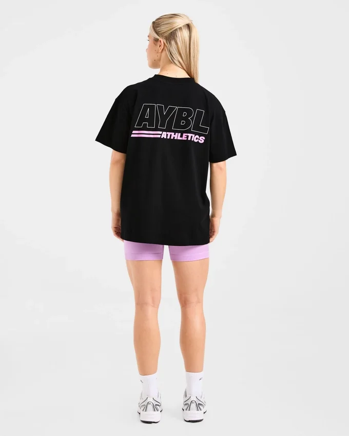 Athletics Track Oversized T Shirt