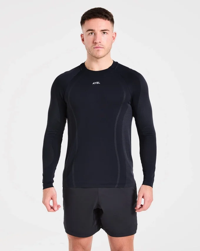Attain Seamless Long Sleeve T Shirt