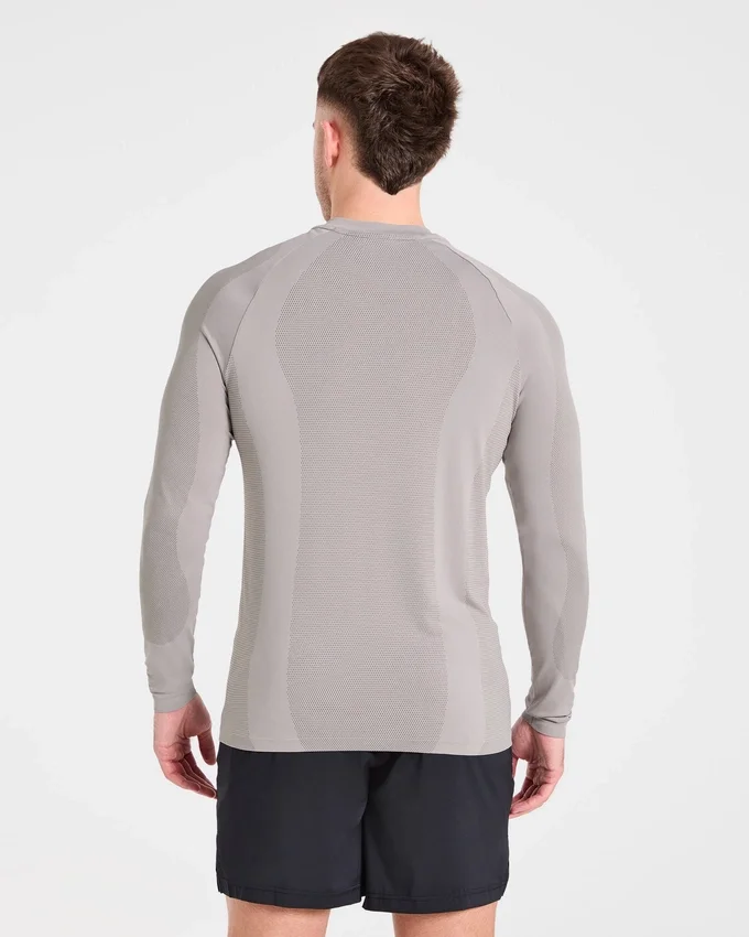 Attain Seamless Long Sleeve T Shirt