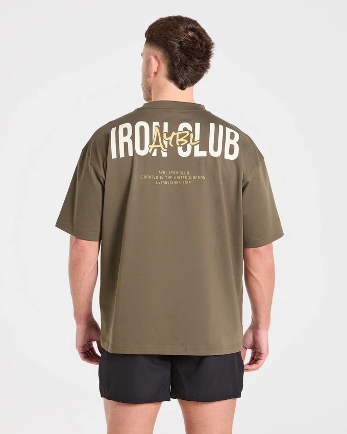 AYBL Iron Club Oversized T Shirt