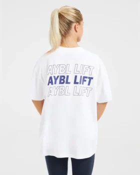 AYBL Lift Italic Oversized T Shirt