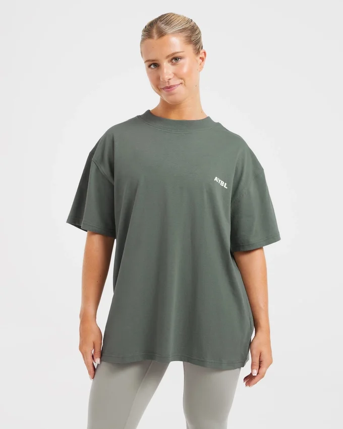 AYBL Lift Italic Oversized T Shirt