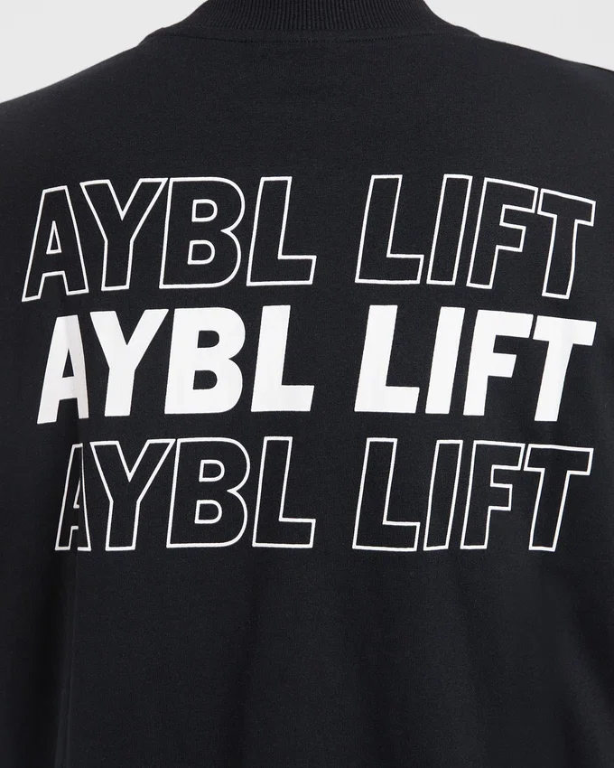 AYBL Lift Italic Oversized T Shirt