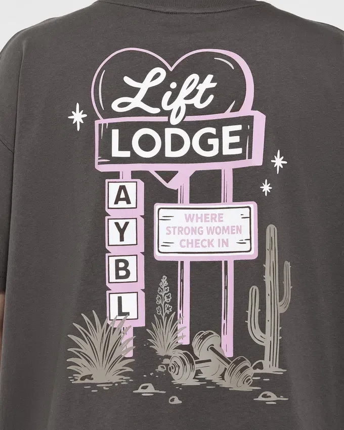 AYBL Lift Lodge Oversized T Shirt