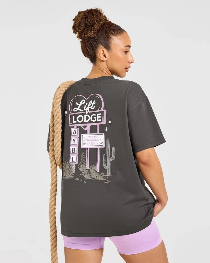 AYBL Lift Lodge Oversized T Shirt