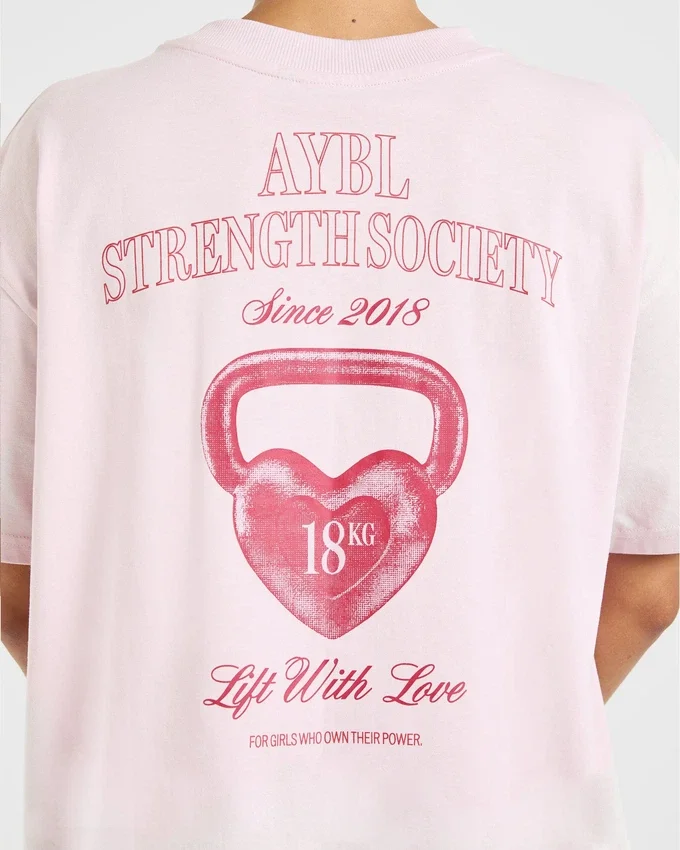 AYBL Lift Love Oversized T Shirt