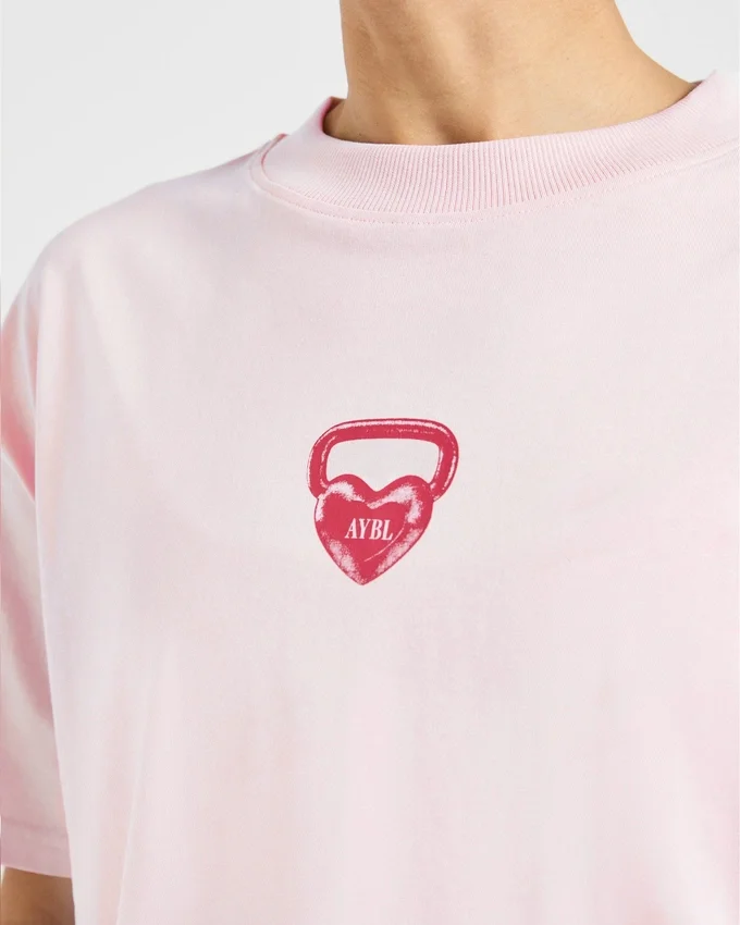 AYBL Lift Love Oversized T Shirt