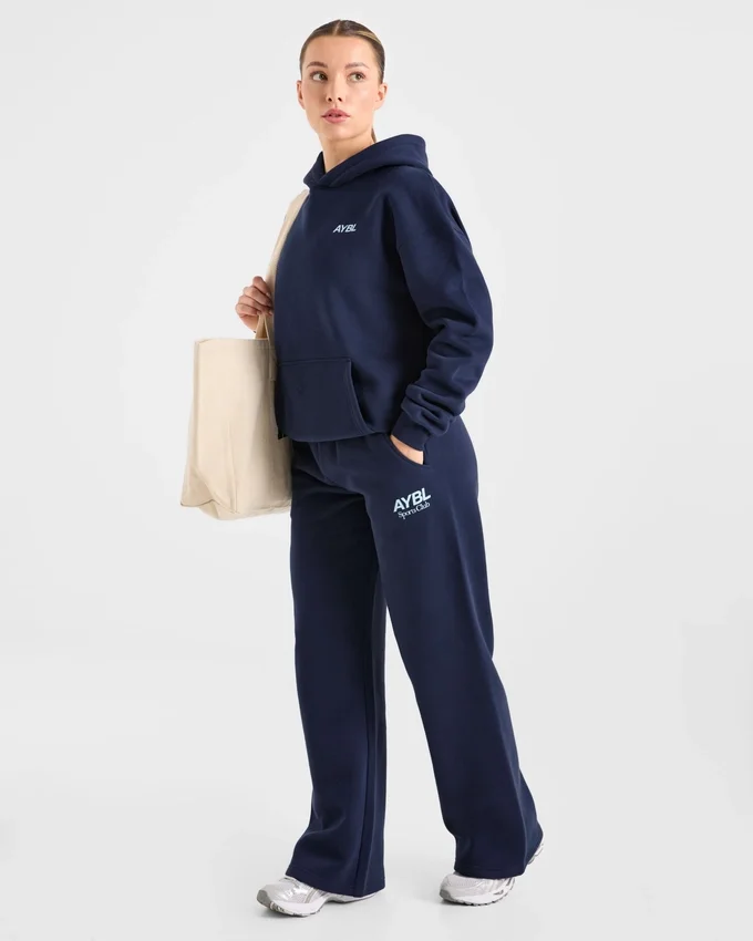 AYBL Sports Club Oversized Straight Leg Joggers