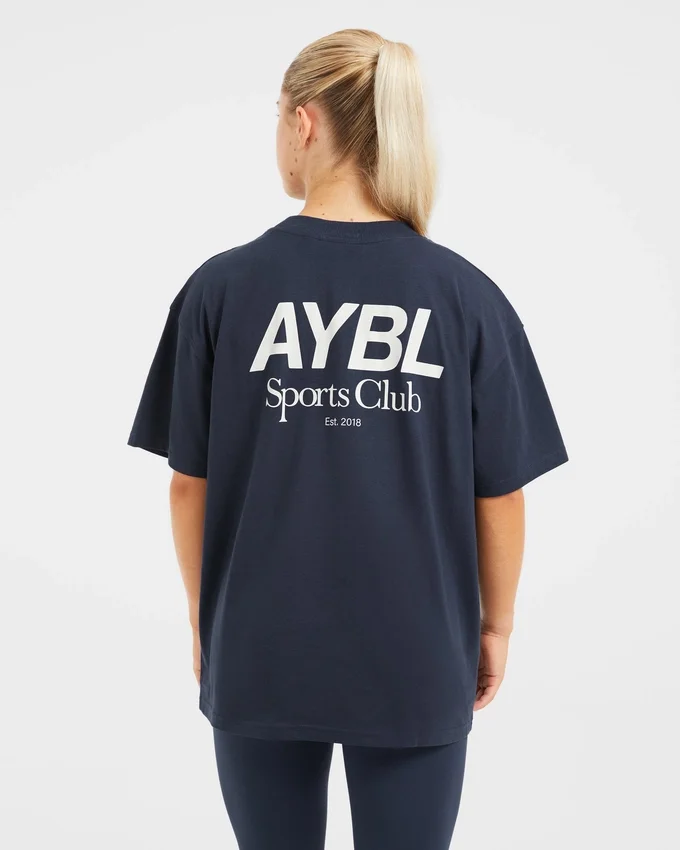 AYBL Sports Club Oversized T Shirt