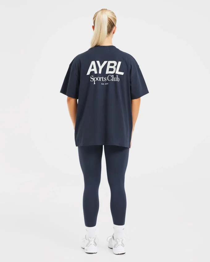 AYBL Sports Club Oversized T Shirt