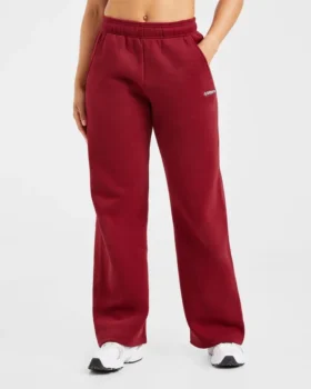 AYBL Sports Outline Oversized Straight Leg Joggers