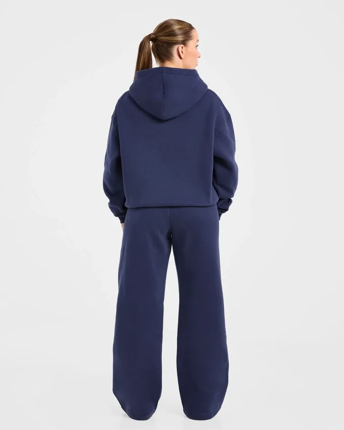 AYBL Sports Outline Oversized Straight Leg Joggers
