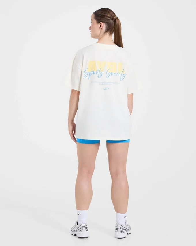 AYBL Sports Society Oversized T Shirt
