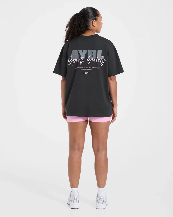 AYBL Sports Society Oversized T Shirt