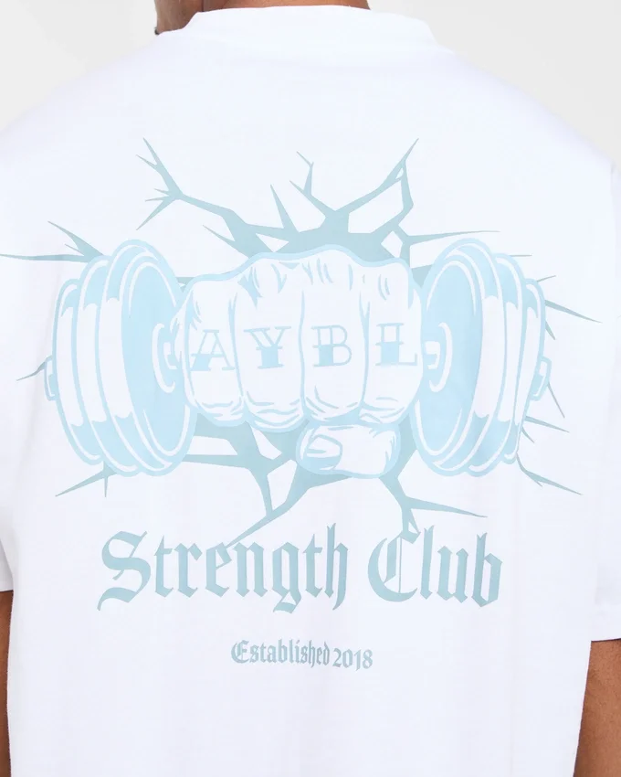 AYBL Strength Club Oversized T Shirt
