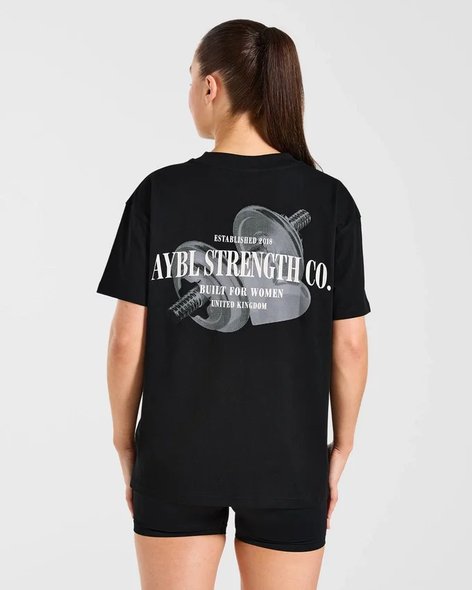 AYBL Strength Co Oversized T Shirt
