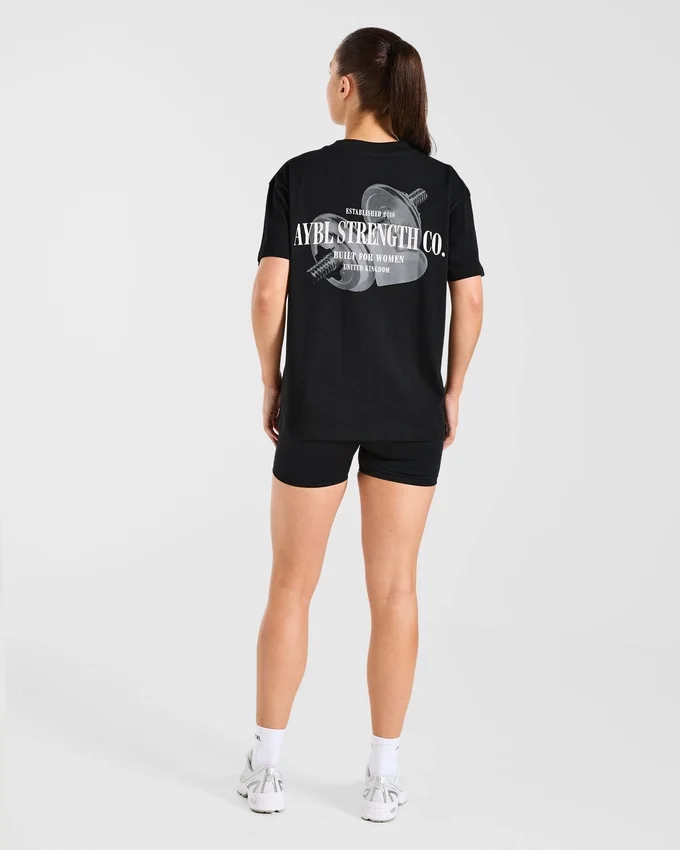 AYBL Strength Co Oversized T Shirt
