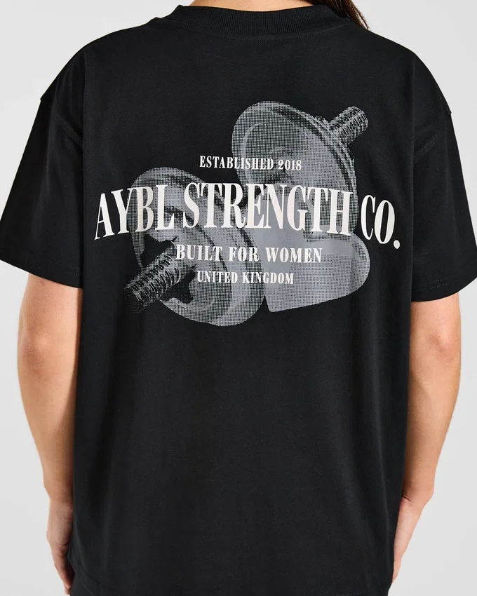 AYBL Strength Co Oversized T Shirt