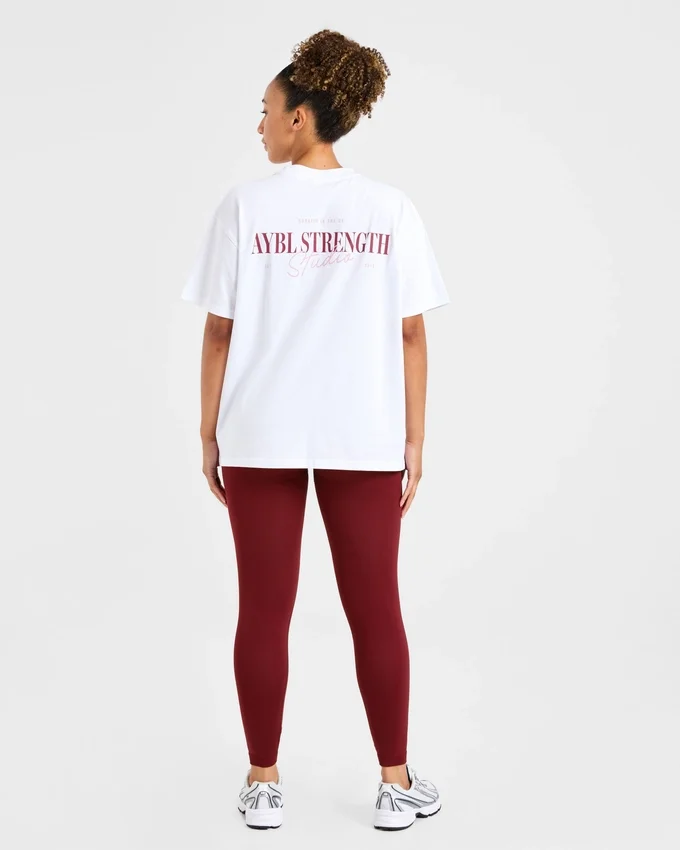 AYBL Strength Studio Oversized T Shirt