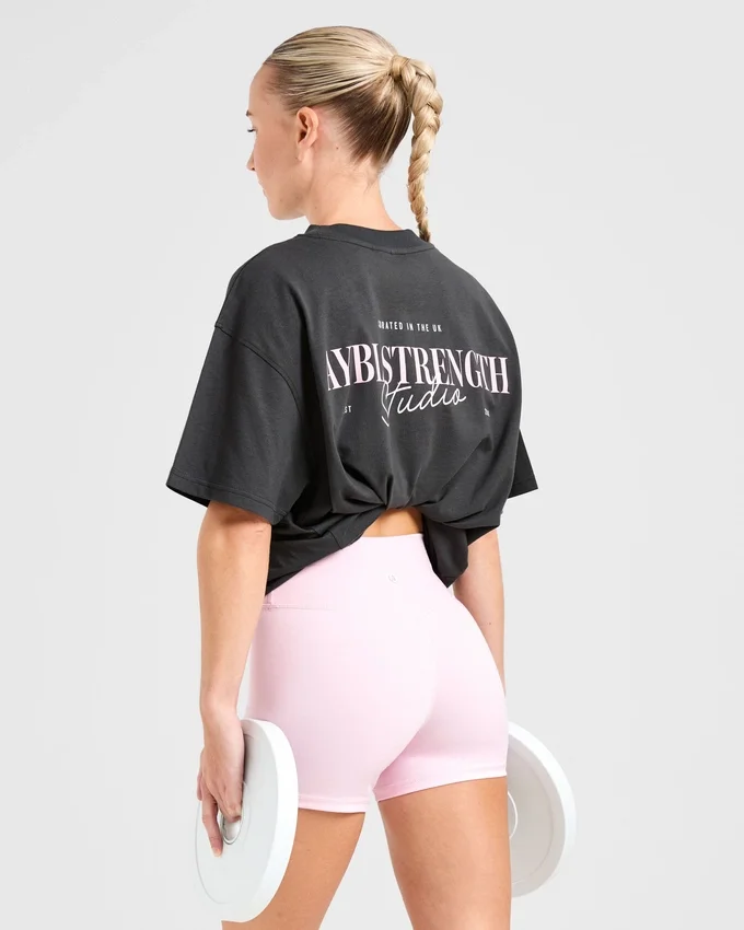 AYBL Strength Studio Oversized T Shirt