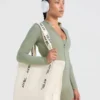Branded Strap Tote Bag