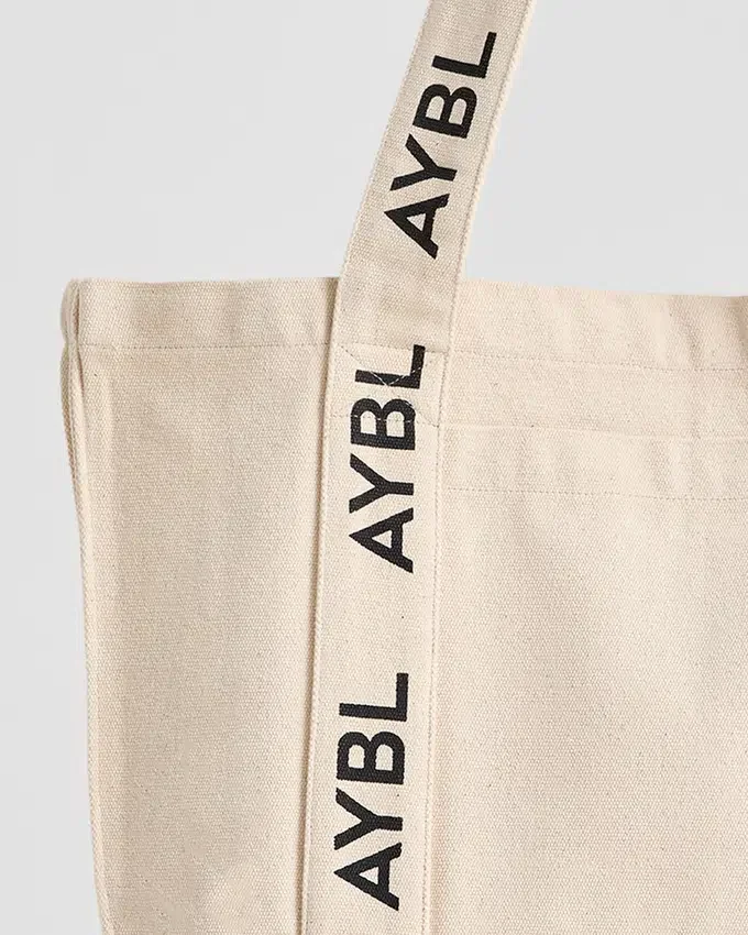 Branded Strap Tote Bag